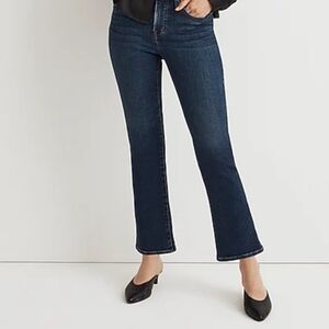 madewell kick out crop jeans